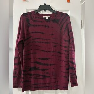 Autumn Cashmere Tie Dye Print Cashmere Sweater XS